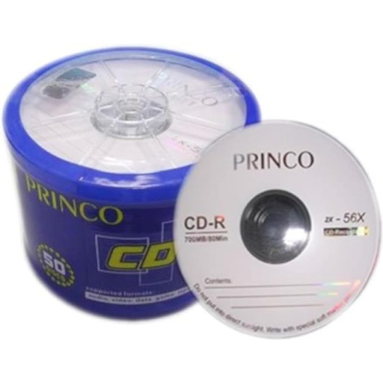  56X CD 700MB PRINCO PRO 50Pcs