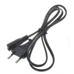  Two Pin Ac Power Cord 1M