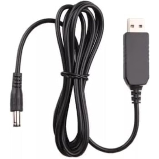 5V to 12V Adapter Power to Port USB 1M Cable