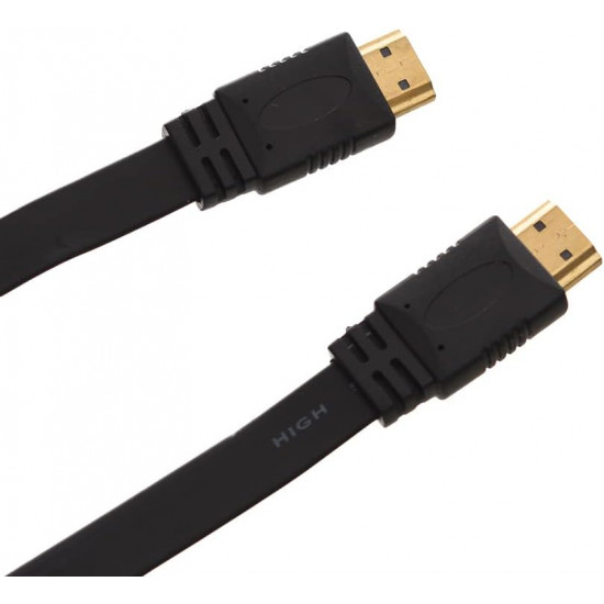 Cable hdmi flat 1.5m - black