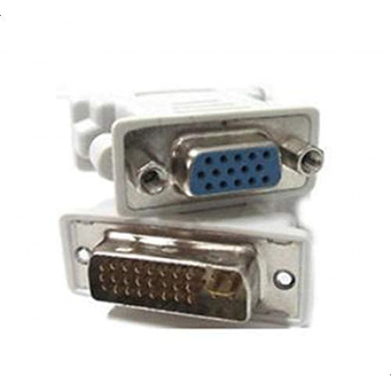 DVI-i 24 - 5 pin Male to VGA 15 pin Female