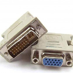 DVI-i 24 - 5 pin Male to VGA 15 pin Female