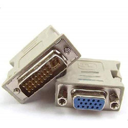 DVI-i 24 - 5 pin Male to VGA 15 pin Female