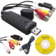 EasyCap USB Video Capture Adapter with Audio - Black