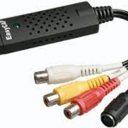 EasyCap USB Video Capture Adapter with Audio - Black