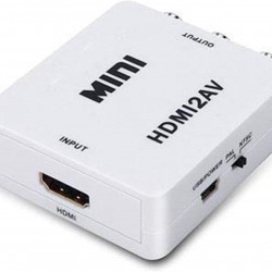 HDMI to AV 3RCA CVBs Composite Video Audio Converter 