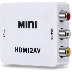 HDMI to AV 3RCA CVBs Composite Video Audio Converter 