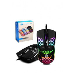 HP Wired Gaming Mouse LED Light DPI Control s600