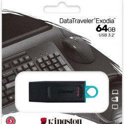 Kingston 64GB Exodia USB 3.20 Flash - DTX/64GB