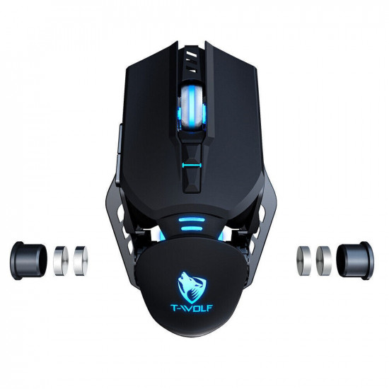 New T-Wolf G530 Wired USB Optical USB LED Gaming Mouse 