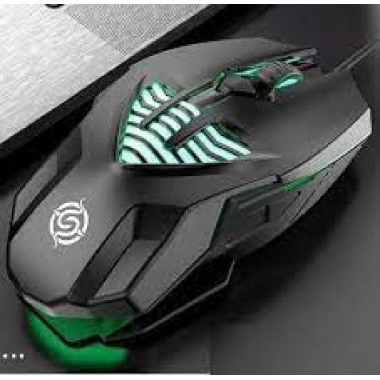 Q1 Wired Gaming Mouse 6 Button Macro Definition Metal Mouse 