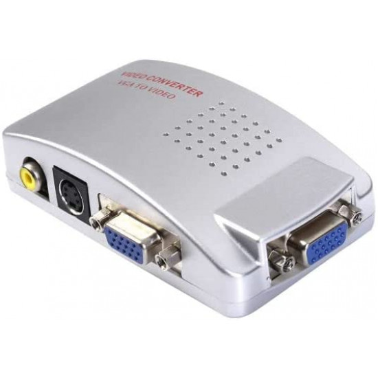 VGA to Video Converter Silver