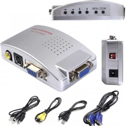 VGA to Video Converter Silver