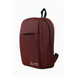 Elite BAG Backpack For 15.6 Inch Laptop   dark red