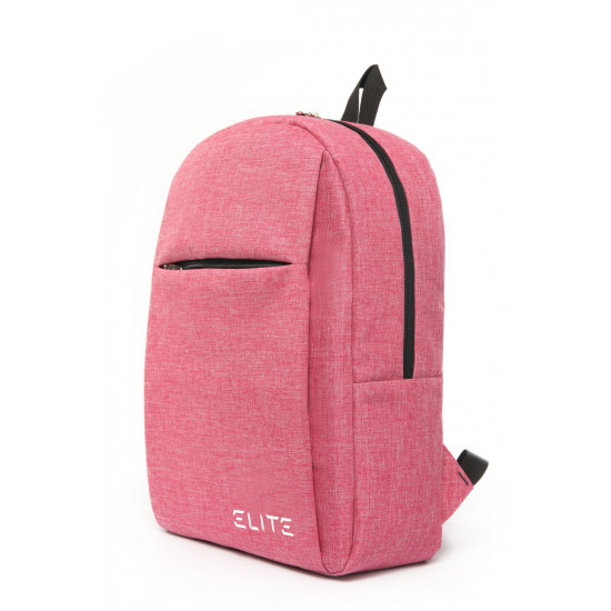 Elite BAG Backpack For 15.6 Inch Laptop   pink