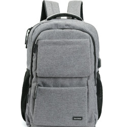 Haven backpack B.B 001 -   15.6 inch laptop bag Gray