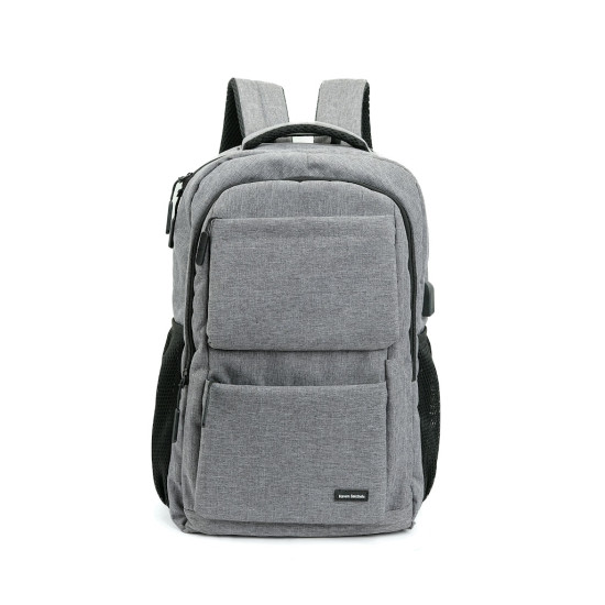 Haven backpack B.B 001 -   15.6 inch laptop bag Gray