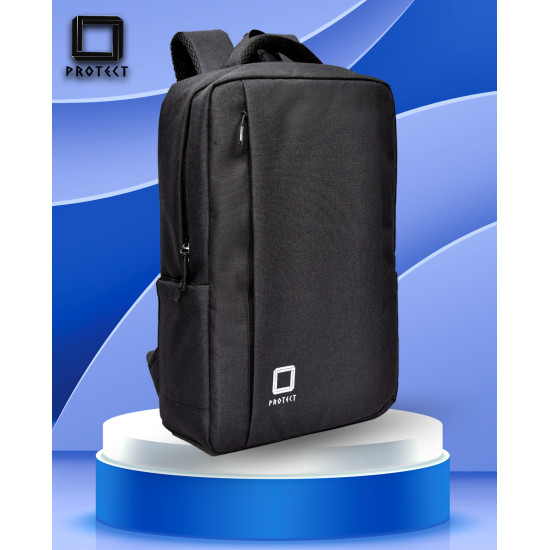 Protect backpack for 15.6 inch laptop black