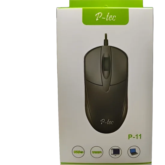 Mouse P-Tec P11 USB Resolution: 1200dpi - الصورة 3